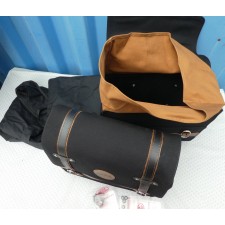 MOTOBRAŠNY ČERNO-HNĚDÁ - ORIGINÁL - JAWA 350CL PÉRÁK